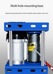 Small Wire Rope Remote-Controlled Electric Hoist Quick-Lifting Crane Winch