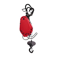 2in1 Electric Hoist Winch Portable Electric Winch Crane 770 LBS Wireless Remote