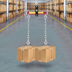 Engine Load Leveler,engine Hoist Shop Crane Accessory With Adjustable Handle