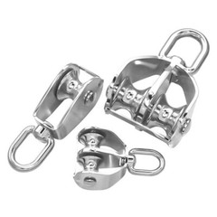 Heavy Duty Single Dual Rope Pulley Wheel Towing Hanging Pulley Block M15-M100