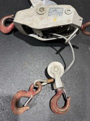 Come Along 3000 Lbs Double Rigged 1500 lb Single Rig Lincoln Hoist LH3000-30