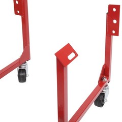 Hot 1000lb Auto Engine Cradle Stand Dolly Mover Repair Fit For Chevy Red