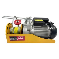 220V 1000KG Small Wire Rope Winch Multi-Functional Electric Hoist 1.8KW