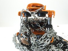 Vestil 500 KG Low Headroom Chain Hoist Trolley LOW-1G 1000 LBS – NOB NEW!