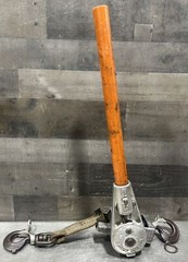 Chance Hoist 1 Ton Hot Stick Ratcheting Strap Hoist. Item ID #24. Used Surplus