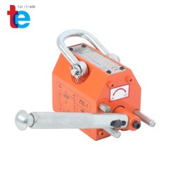 Magnetic Hoist 220 lbs/100 kg Capacity 2.5 Safety Factor Magnetic Lifter Orange