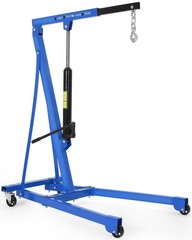 Engine Hoist Lift ,1.5 Ton Portable Hydraulic Cherry Picker Shop Crane 3000 LBS