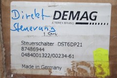 DEMAG DST6DZP21 PENDANT CONTROL 87486944