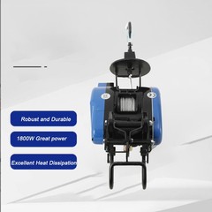 1100lbs/500kg Electric Hoist Winch Hoist Crane Lift + Remote Control 1800W 110V