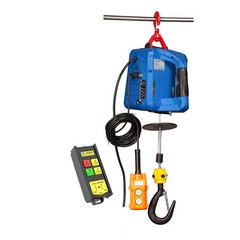 Electric Hoist Winch Portable Crane Wireless or Wire Remote Control Lifting