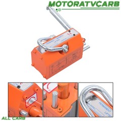 ALL-CARB 880 lbs Permanent Magnetic Lifter Lifting Magnet 2.5 Safety Factor