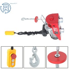 1320 LBS Mini Electric Hoist With Wired Remote Control&Single / Double Slings