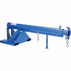 NEW! Adj Pivoting Forklift Jib Boom Crane LM-OBT-4-24 4000 Lb. 24″ Centers!!