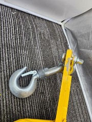 Vestil S-Fork-4-AT Swivel Hoisting Hook Single Auto-Tension 4,000-lb Capacity