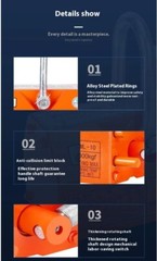 1T 2T Permanent Magnet Lifter Powerful Lifting Permanent Magnet Suction Cup