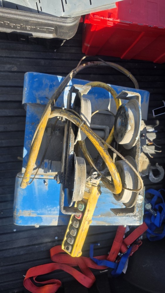 Electric Shaw-Box Winch Ceiling Hoist Wire Rope 1 й 4000lb 2Ton 16Fpm 110101-15
