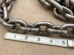 11-foot Spark Resistant Hoist Chain Brass Bronze Hook Stainless Steel KB-357-A