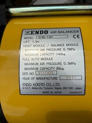 New CONDUCTIX ENDO EHB-130 AIR BALANCER & HOIST MODULE LIFT 1.9M EHB SIERS