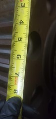 CMS Northern CRANE drive WHEEL ￼ASSEMBLY 23″ OD double flange 5-1/4″ wide 58/60