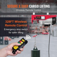 Attic Lift 2200 Electric Hoist Remote Control Heavy Duty Motorized Ceiling Winch