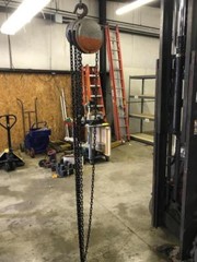 Yale 1 Ton Model LH Manual Coffing Hoist 12’ Chain.