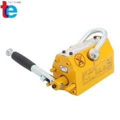 Permanent Magnetic Lifter Lifting Magnet 880 Lbs/400 kg Neodymium Hoist – Yellow