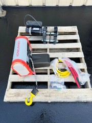 KONE Crane Electric Chain Hoist with Motorized Trolley, Never Installed or Used