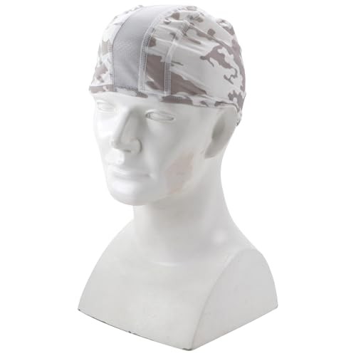 SK11 Cool Head Cap Silver Camo One Size Fits All Smooth and Cooling Inner Shirt
