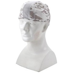SK11 Cool Head Cap Silver Camo One Size Fits All Smooth and Cooling Inner Shirt