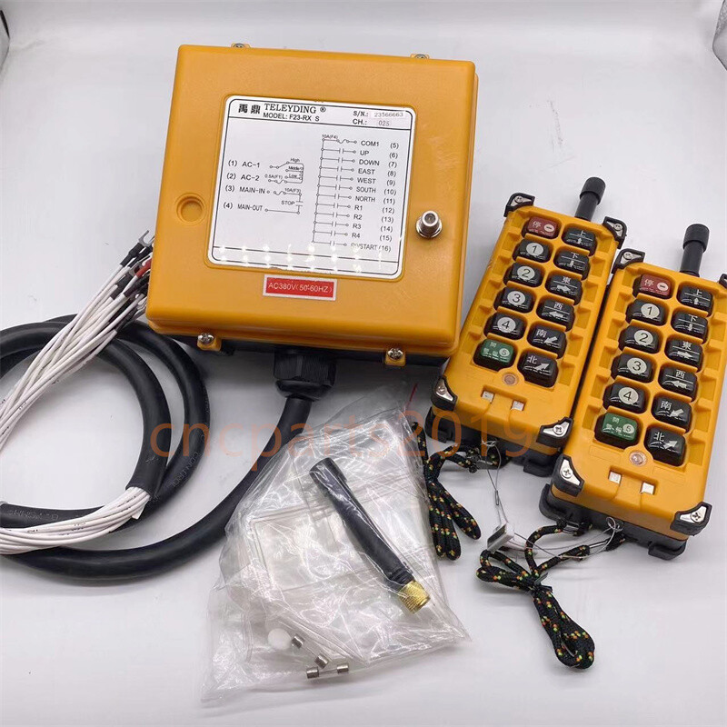 AC380V 2+1 F23-BB Industrial Remote Controller Switch Speed Control Hoist Crane