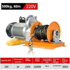 Miniature Electric Hoist, 220V, Household Small Lifting Machine, Lifting Unit