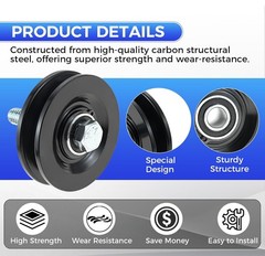 90040 Carriage Wheel Kit Compatible with TranzSporter TP250 TP400 LH200 LH2000