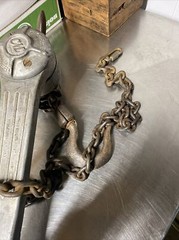 VTG CHISHOLM-MOORE HOIST DIVISION, MODEL B 40825 Puller CM 3/4 TON , Chain