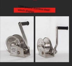 Stainless Steel Bidirectional Self-Locking Compact Household Winch Manual Hoiste