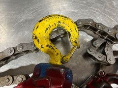 Coffing Hoist 1 Chain-1 1/2 Ton 2 Chain-3 Tons Chain Hoist Used Surplus. ID #6