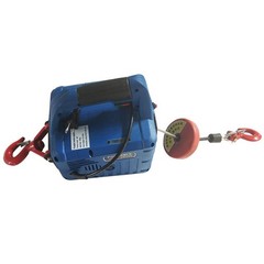 Portable Electric Hoist Wireless Remote 1500W Motor Lifts 450KG 24ft Heavy Duty