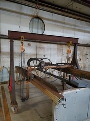 4 Ton Adjustable Height Mobile Gantry Crane