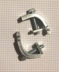 1 PAIR(2) KONE CRANES 60048356 GIRDER CLIP #25D51