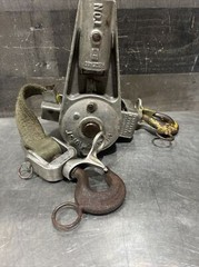 Chance Hoist 1 Ton Hot Stick Ratcheting Strap Hoist. Item ID #27. Used Surplus