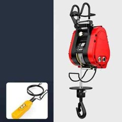 Double Hole Small Diamond Electric Hoist 220V Hanging Portable Household Crane