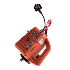 Compact Wireless Remote-Controlled Air Conditioning Wire Rope Hoist 1500W