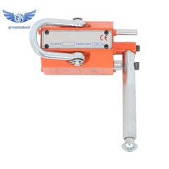 Magnetic Lifter Lifting Magnet Hoist 220lbs/100 kg 2.5 Safety Factor Orange