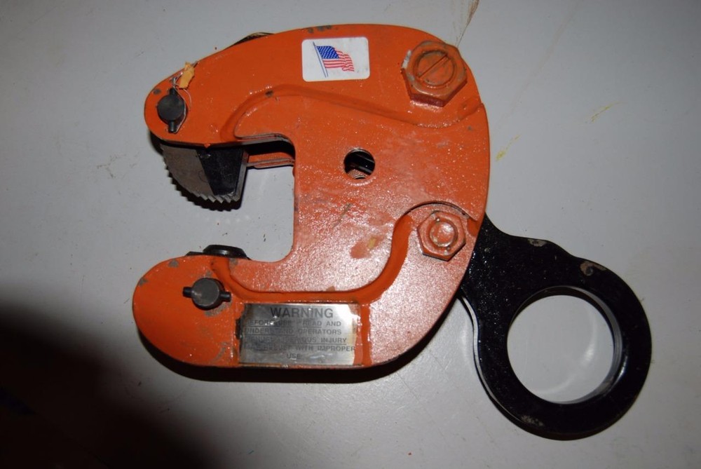 Renfroe Model J 1 Ton Vertical Lifting Clamp 1 1/2″ To 2″ NEW