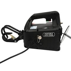 3-in-1 Portable Electric Hoist W/2 Remote Controls For Lifting Towing 1100Lbs