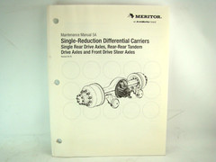 2005 Meritor Single Reduction Differential Carriers Maintenance Manual