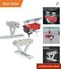Silent Operation 8 Wheel Hoist Trolley Pack of 2 – Efficient Lifting Solutions