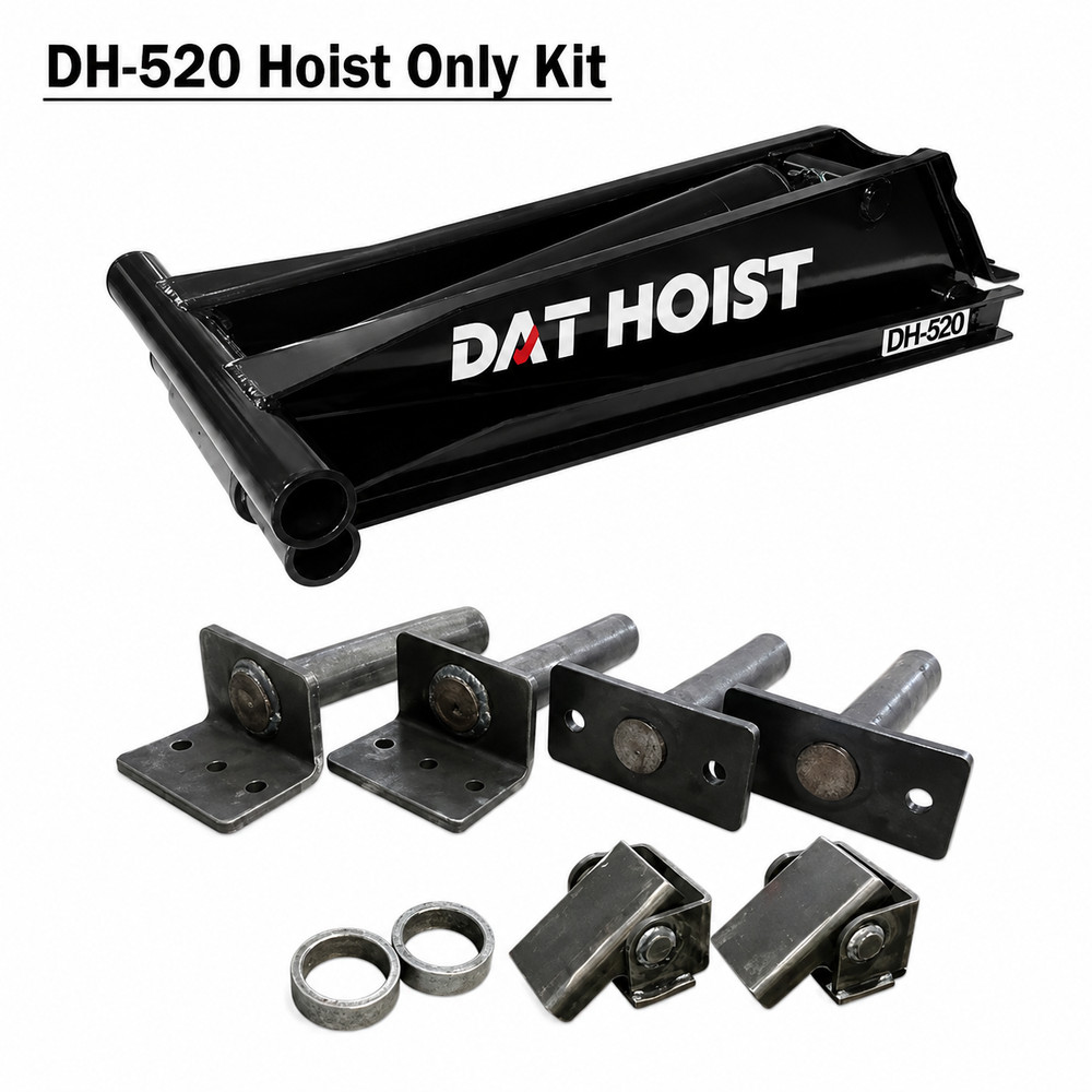 10 Ton Hydraulic Scissor Hoist for 12–16′ Dump Body | DH-520 for Trailer