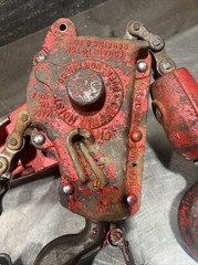 Coffing Hoist 1 Chain-1 1/2 Ton 2 Chain-3 Tons Chain Hoist Used Surplus