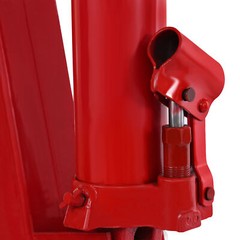 2 Ton Folding Engine Hoist Heavy Duty Engine Hydraulic Shop Crane 4 Level Adjust