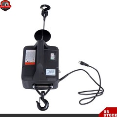2-in-1 1100 lbs Electric Hoist Winch, Portable Power Winch Crane 13 ft/min 1500W